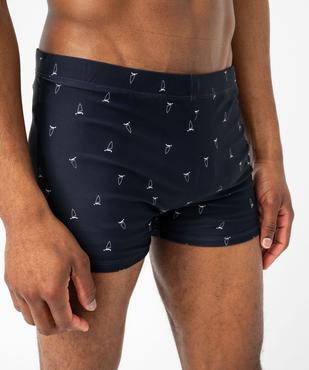 Maillot de bain imprimé char à voile homme  vue2 - GEMO 4G HOMME - GEMO