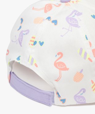 Casquette à motifs estivaux fille vue3 - GEMO (ENFANT) - GEMO