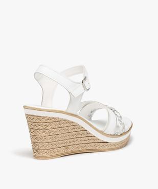 Sandales femme à talon dessus cuir - Tanéo vue4 - TANEO - GEMO