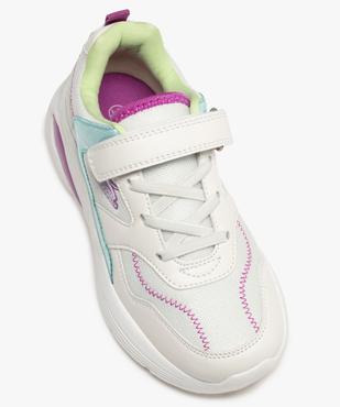 Baskets fille à lacets élastiques et scratchs - Slazenger vue5 - SLAZENGER - GEMO
