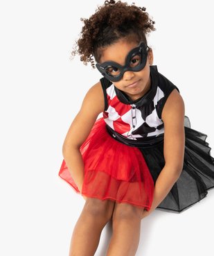 Déguisement fille Arlequin à damier (2 pièces) vue1 - DC COMICS - GEMO
