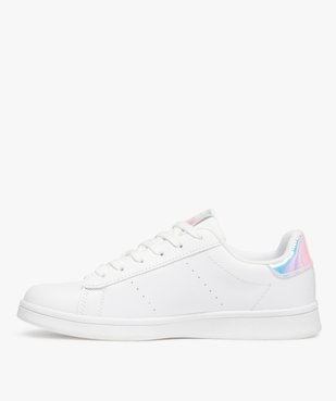 Baskets fille unies avec détails irisés – Slazenger Miram vue3 - SLAZENGER - GEMO
