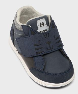 Chaussures premiers pas fermeture scratch bébé garçon - Hobiz vue5 - HOBIZ - GEMO