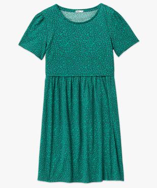 Robe de grossesse et d'allaitement en maille imprimée vue4 - GEMO (MATER) - GEMO