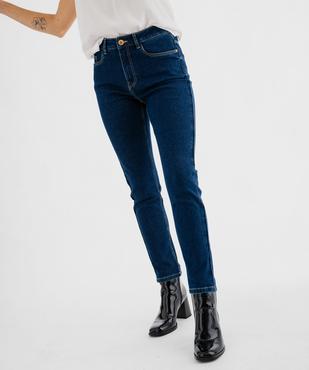 Jean femme coupe Slim taille haute – L26 vue5 - GEMO 4G FEMME - GEMO