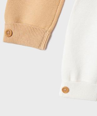 Legging en tricot bébé mixte (lot de 2) vue2 - GEMO(BB COUCHE) - GEMO