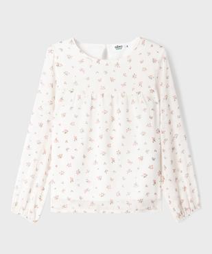 Blouse en voile à manches longues fille vue1 - GEMO 4G FILLE - GEMO
