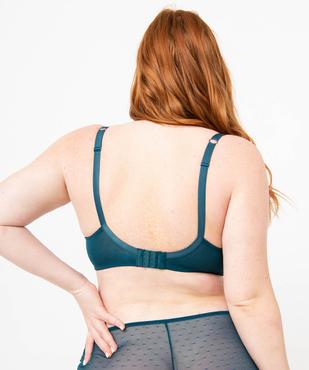 Soutien-gorge emboitant à armatures en dentelle grande taille vue2 - GEMO(HOMWR FEM) - GEMO