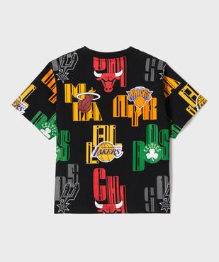 Tee-shirt manches courtes imprimé coupe oversize garçon - NBA vue4 - NBA - GEMO