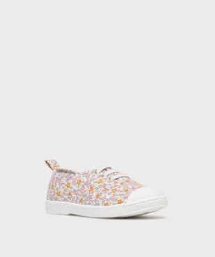 Tennis en toile à motifs fleuris fille - Lovely Wings vue2 - LOVELY WINGS GEMO FOR GOOD - GEMO