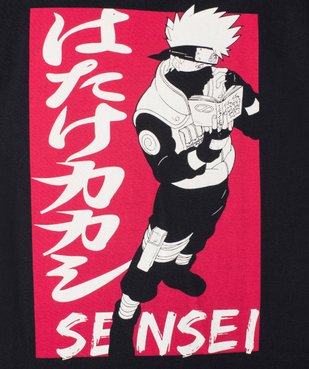Tee-shirt garçon imprimé Kakashi - Naruto vue3 - NARUTO - GEMO