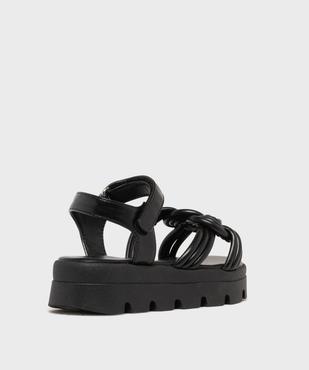 Sandale à épaisse semelle plateforme crantée fille vue4 - LOVELY WINGS - GEMO
