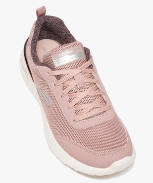 Baskets femme légères avec détails métallisés - Skechers vue5 - SKECHERS - GEMO