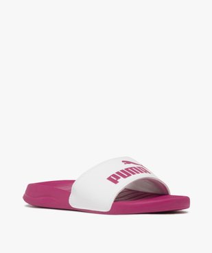 Mules de piscine femme détail métallisé Popcat 20 - Puma  vue2 - PUMA - GEMO