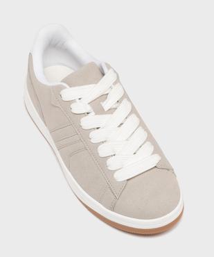 Baskets basses esprit skate femme - Camps United vue5 - 5 MILES - GEMO
