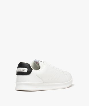 Baskets homme unies style rétro à lacets - Hummel Busan vue5 - HUMMEL - GEMO