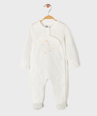 Ensemble 3 pièces bavoir, body et pyjama bébé vue2 - GEMO(BB COUCHE) - GEMO