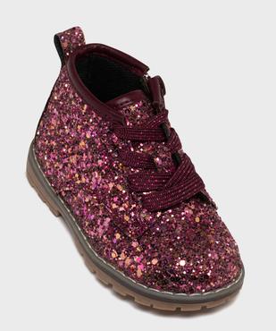 Boots à paillettes avec double fermeture bébé fille - Lovely Wings vue5 - LOVELY WINGS - GEMO