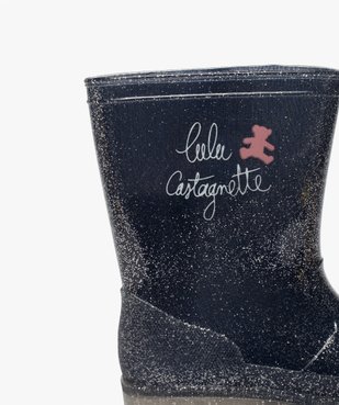 Bottes de pluie fille pailletées – LuluCastagnette vue6 - LULU CASTAGNETT - GEMO
