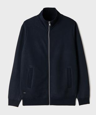 Gilet zippé col montant homme vue1 - KENSINGTON - GEMO