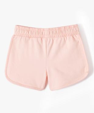 Short en maille avec taille élastiquée fille vue3 - GEMO (ENFANT) - GEMO