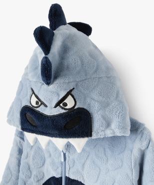 Combinaison d’intérieur en velours avec motif dragon enfant vue2 - GEMO (ENFANT) - GEMO