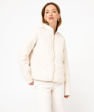 Doudoune fine au matelassage fantaisie femme vue2 - GEMO 4G FEMME - GEMO