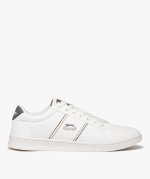 Baskets homme unies à fines bandes colorées - Slazenger vue1 - SLAZENGER - GEMO