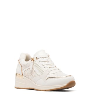 Baskets femme à talon compensé et à zip avec bout amande vue8 - VALENTINA BALDA - GEMO