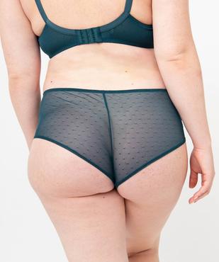 Shorty en dentelle et tulle femme grande taille vue2 - GEMO(HOMWR FEM) - GEMO