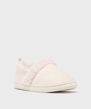 Chaussons sans-gêne fourrés femme vue3 - GEMO(HOMWR FEM) - GEMO