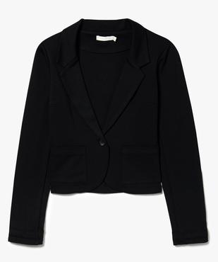 Veste courte cintrée extensible vue1 - GEMO (JUNIOR) - GEMO