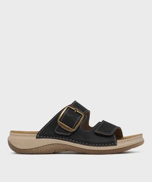 Mules deux brides spéciales confort femme vue2 - G'FLEX - GEMO