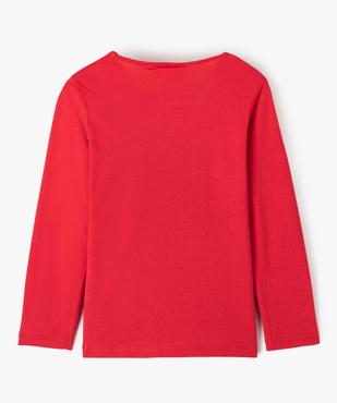 Tee-shirt fille à manches longues imprimé Lady Bug - Miraculous vue3 - MIRACULOUS - GEMO
