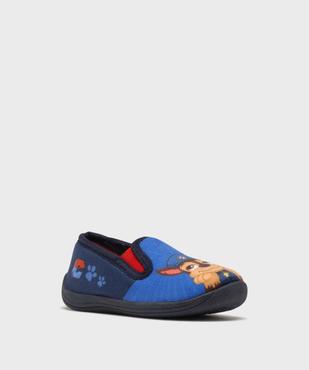 Chaussons pantoufles en velours imprimé garçon - La Pat'Patrouille vue2 - PAT PATROUILLE - GEMO