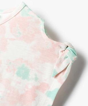 Combishort fille effet tie and dye - Camps United vue5 - CAMPS UNITED - GEMO