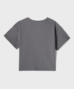 Tee-shirt manches courtes avec motif Huntrix fille - K-pop Demon Hunters vue3 - KPOP DEMON HUNTERS - GEMO