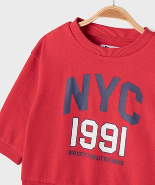 Ensemble 2 pièces sweat + jogging bébé garçon vue2 - GEMO 4G BEBE - GEMO