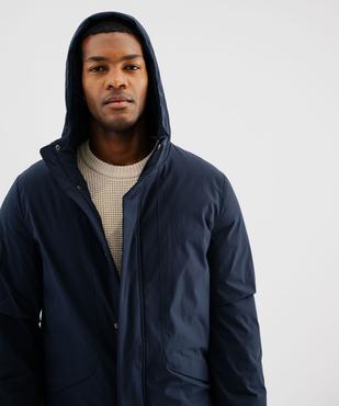 Parka à capuche avec doublure matelassée homme vue4 - GEMO (HOMME) - GEMO