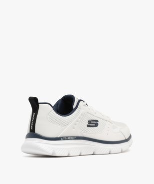 Baskets homme légères running en mesh Burns 2.0 - Skechers vue4 - SKECHERS - GEMO