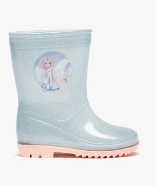 Bottes de pluie fille pailletées – La Reine des Neiges vue1 - REINE DES NEIGE - GEMO