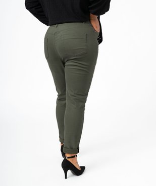 Pantalon coupe Regular femme grande taille vue3 - GEMO (G TAILLE) - GEMO