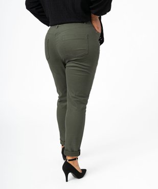 Pantalon coupe Regular femme grande taille vue3 - GEMO 4G GT - GEMO