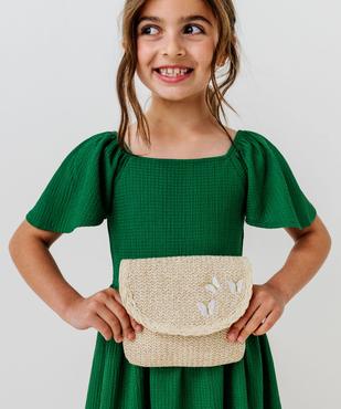 Sac bandoulière en paille fille vue1 - GEMO (ACCESS) - GEMO