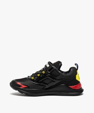 Baskets garçon dessus mesh et détails colorés - Freegun vue3 - FREEGUN - GEMO