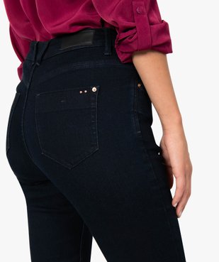 Jean femme coupe slim contenant du polyester recyclé vue2 - GEMO 4G FEMME - GEMO