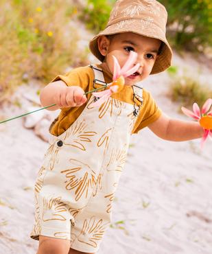 Ensemble 2 pièces bébé garçon - Salopette et tee-shirt vue6 - GEMO(BEBE DEBT) - GEMO