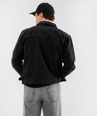 Veste en jean homme vue3 - GEMO 4G HOMME - GEMO