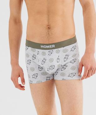Boxer en coton stretch imprimé homme - The Simpsons (lot de 2) vue5 - SIMPSONS - GEMO
