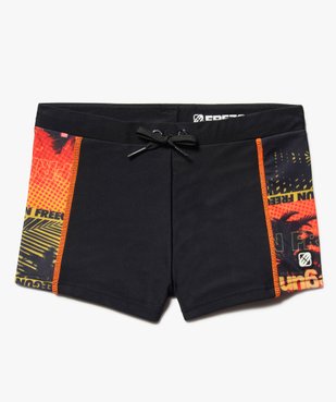 Boxer de bain garçon à motifs - Freegun vue1 - FREEGUN - GEMO
